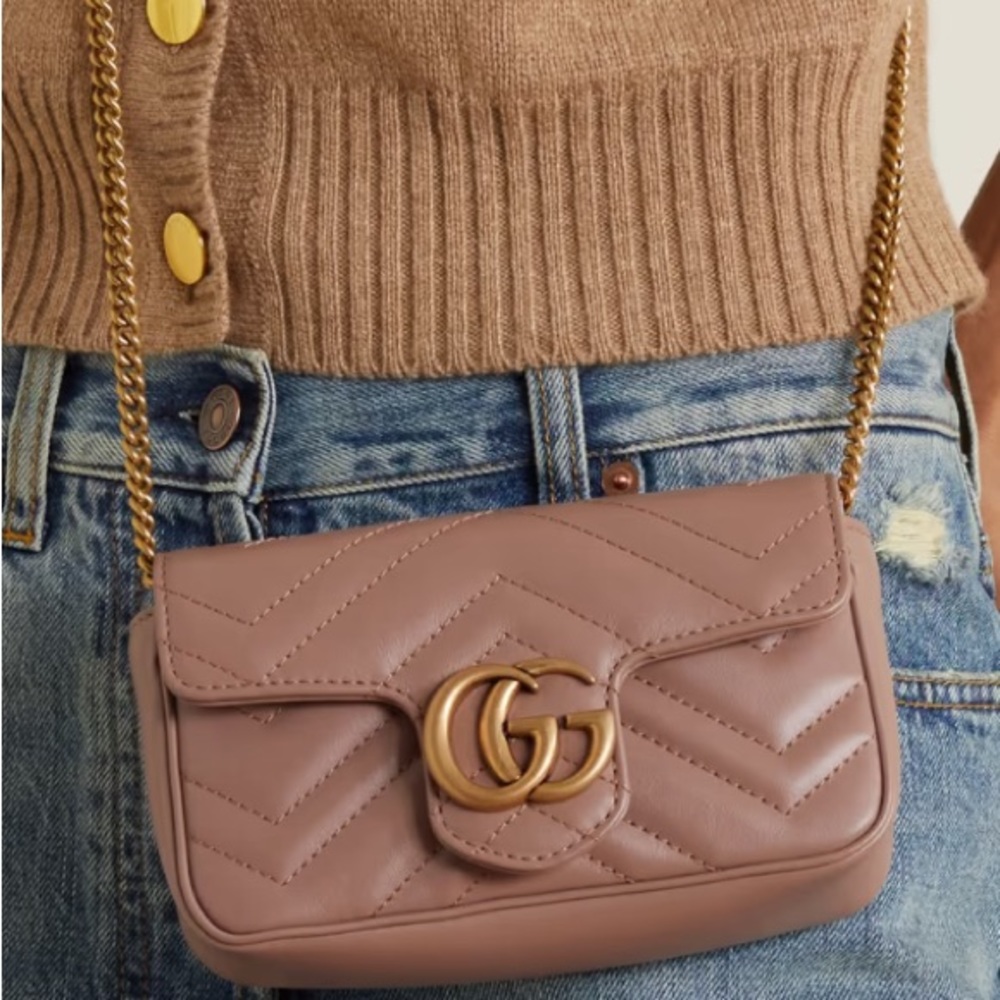 Gucci GG Marmont Quilted Leather shoulder bag